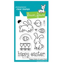 Lawn Fawn Happy Easter stamp set